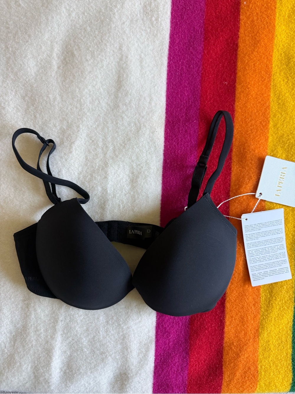 NWT La Perla Black Bra - 34D
